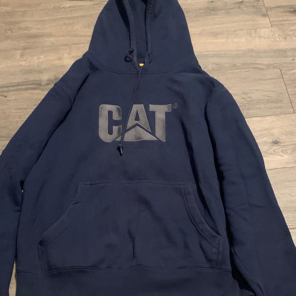 Caterpillar Navy Blue Men's Hoodie